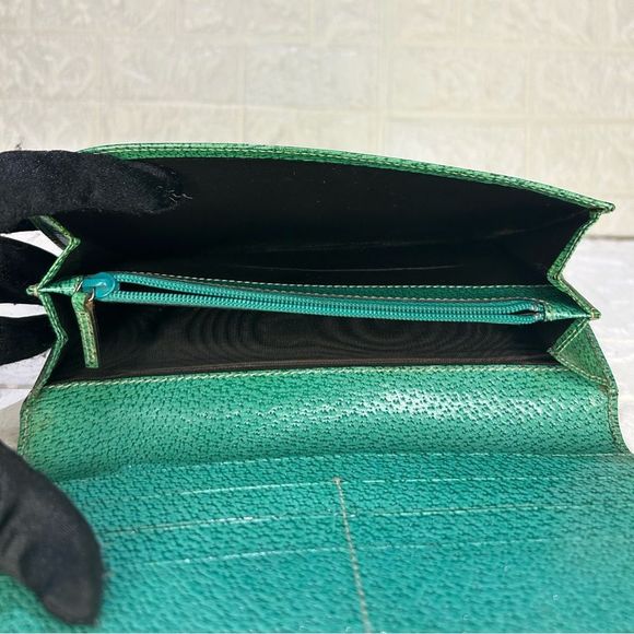 GUCCIβBeige/ebony GG Supreme VINTAGE WALLET - Picture 12 of 16